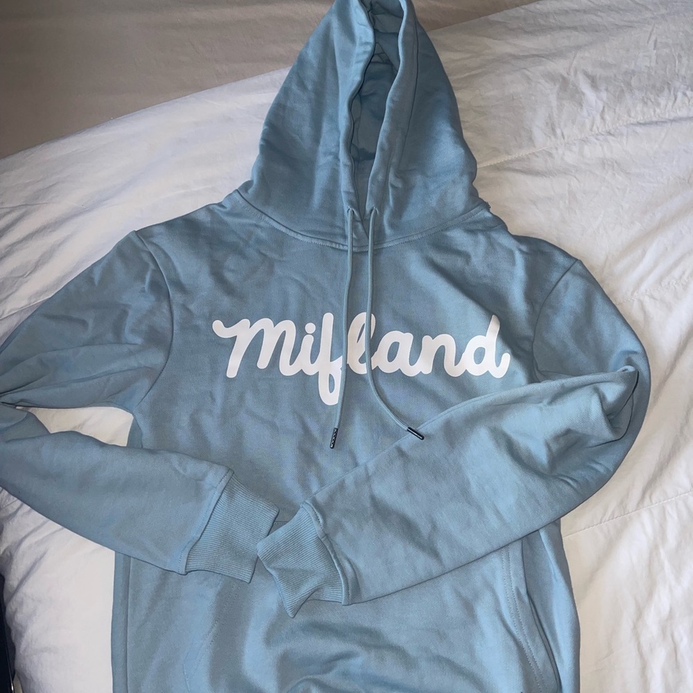 Blue Mifland sweatshirt